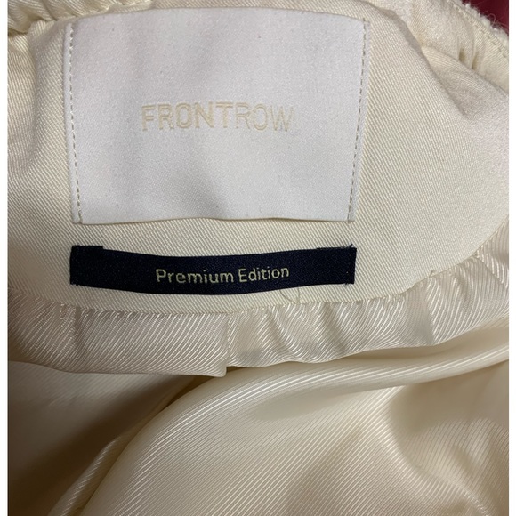 RARE Frontrow Premium Edition Italy Cream Boucle Blazer Size XS 36 - Picture 5 of 8